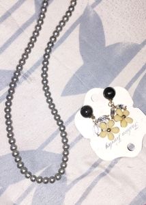 Combo Set Of Ear Top And Necklace