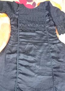 Elegant Black Kurta