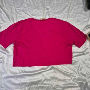 Oversized Crop Top
