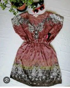 Boho Print Dress