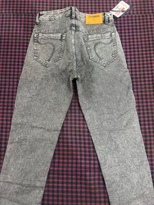 Gray Denim Jeans