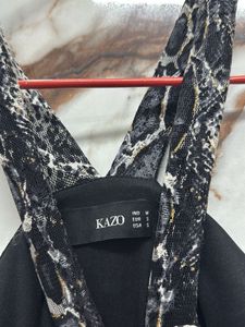 Snakeskin Print Mini Dress