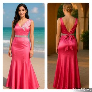 Elegant Pink Gown