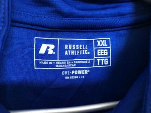 Russell Athletic Blue Long Sleeve T Shirt