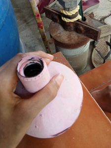 Funny Face Pink Vase