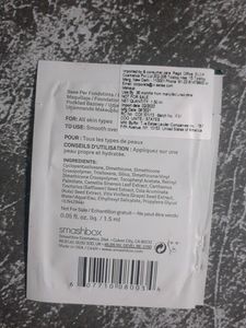 Smashbox Primer Sample