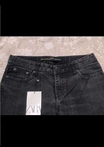 Charcoal Bootcut Jeans