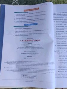 English Language &amp; Literature