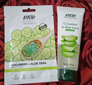 Nykaa Facewash And Mask 💕🥰♥️❣️🙂🤯🫠🎉