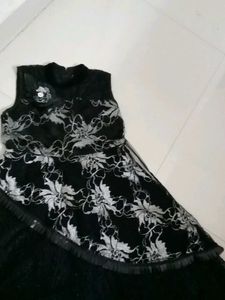 Black Frock But With One Flaws