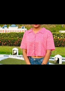Floral Crop Shirt