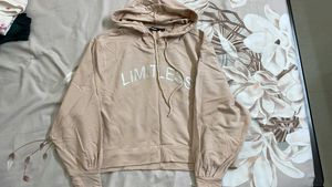 Limitless Beige Hoodie