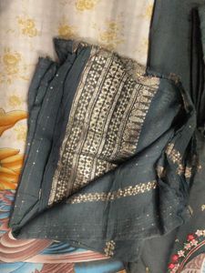 Heavy Three Piece Suit Kurti Pant Nd Dupatta