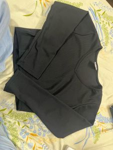 Black Long Sleeve Top