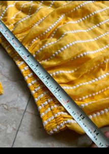 Yellow Kaftan Co Ord Set