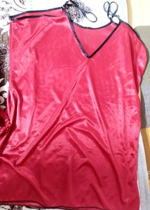 Night Wear - 3 Piece - Maroon