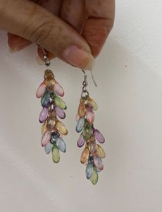 Crystal Hanging Earrings