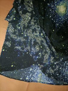 Galaxy Print Bodycon Dress