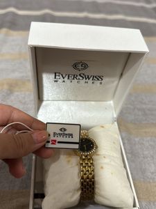 Everswiss Gold Watch Bought From Dubai At 240 DhH
