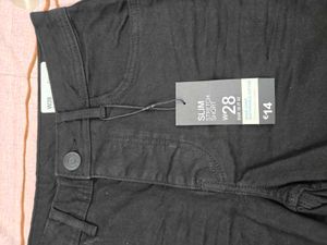 Black Denim Shorts