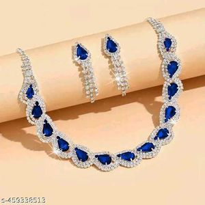 Red Stone Jewelry Set