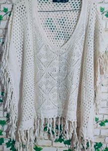 Crochet Fringe Top
