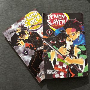 Demon Slayer Manga vol. 1 & 2