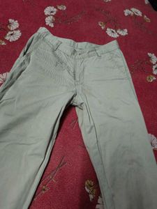 Light Green Corduroy Pants