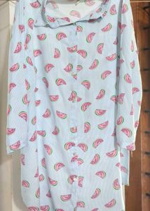 Cute Watermelon Print Top
