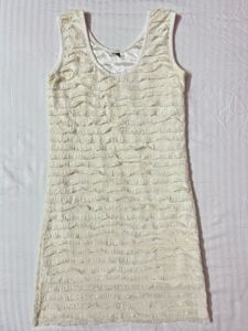 Frill Stretchable Dress
