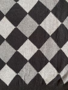 Argyle Mini Skirt