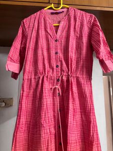 “Rangriti” Aline Tie Up Waist Kurta