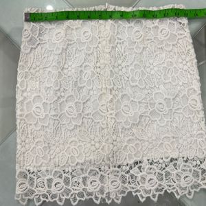 Premium White Skirt