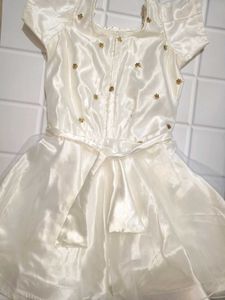 Satin Net Sequence Dress