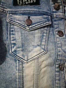Light-Washed Denim Jacket