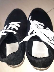Stylish Black Sneakers