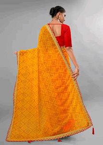 Chhath Special New Bandhani Saree