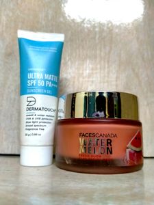 🔥OFFER🔥Combo Of Sunscreen &amp; Facial Mask❤️