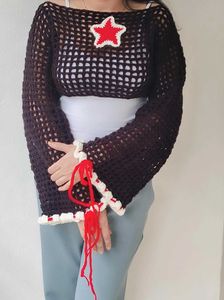Crochet Black Shrug
