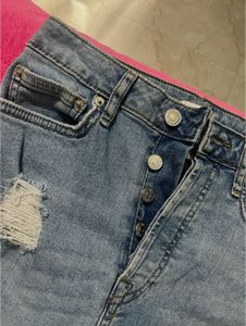 Ripped Light Wash Jeans