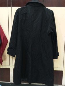 Elegant Black Overcoat