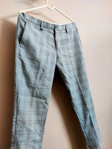 men&#39;s formal checkerd trouser pant