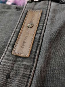 Gray Denim Jeans
