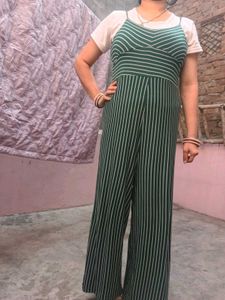 Striped Jumpsuit