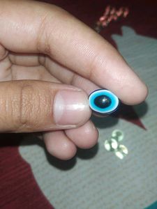 Evil Eye With Green Beads
