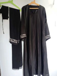 Stylish 5 Abaya Set Combo Offer With Dupptta Nakab