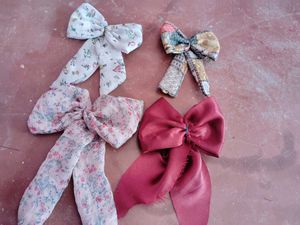 Vintage-Style Bow Hair Accessories
