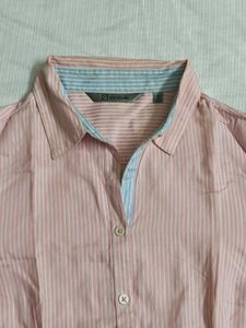 Annabelle Striped Blue Pink Shirt