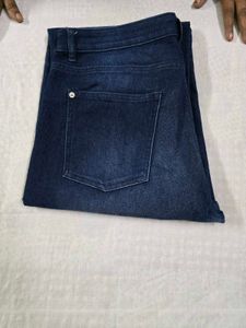 Dark Blue Denim Jeans