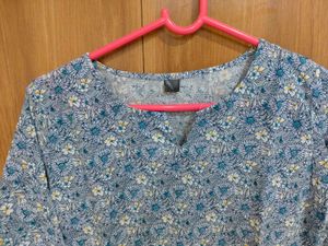 Floral Short Kurti